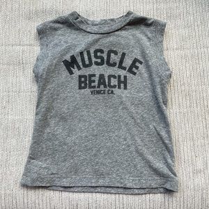 Tiny Whales Muscle Beach Tank